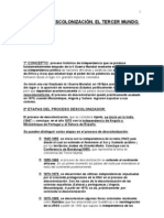 La Descolonización. El Tercer Mundo. 2003