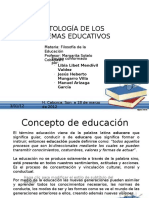 La Ontologia de Los Sistemas Educativos