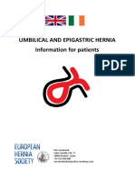 Umbilical and Epigastric Hernia Information For Patients