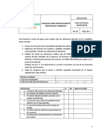 1.check List para Verificación Referencias Laborales