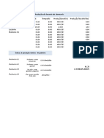 Planilha de Produção