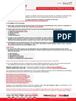 Ttconnect Requirements For Completion of Online Ttconnect ID ETax & TTBizlink Registrations Listing