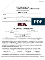 Hershey Company - Form - 10-Q (June-30-2021)