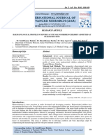 Haematological Profile of Severe Acute Malnourished Children Admitted at Our Institution