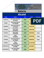 (Lion Tech) Baterías