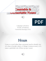 Countable & U Ncountable N Ouns