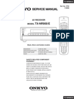 Service Manual Service Manual: TX-NR900/E