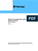 Setup and Configuration Guide For Cisco Shared Switches: ONTAP Systems