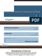 Lesson 3 - Basic Principles of Physical Fitness