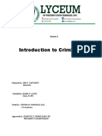 Intro To Criminology Maodule 2