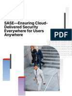 SASE-Ensuring Cloud-Delivered Security Everywhere For Users Anywhere