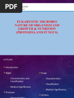 Eukaryotic Microbes Nature of Organism