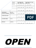 Medication Schedule Template 09