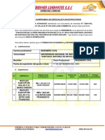 Carta de Compromiso Del Residente (Modelo)