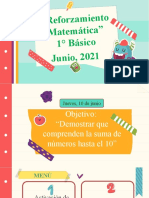 Reforzamiento de Matemática, 10 de Junio