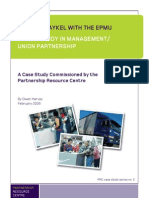 Fisher & Paykel With The Epmu: A Case Study in Management/ Union Partnership