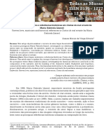 Amor Ímpar, Misticismo e Referências Históricas em Contos Do Mal Errante de Maria Gabriela Llansol