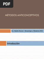 Métodos Anticonceptivos