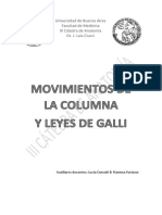 MOVIMIENTOS DE LA COLUMNA Y LEYES DE GALLI Catedra 3