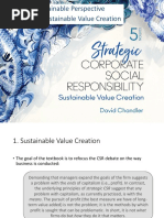 Part VI: A Sustainable Perspective Chapter 12: Sustainable Value Creation