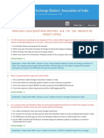 Fedai Daily Quiz Questions Archives - Ecb - Fdi - Odi - Branch or Project Office