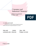 Consumer and Industrial Chemistry