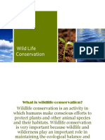 Wild Life Conservation