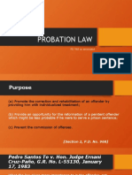 Probation Law: PD 968 As Amended