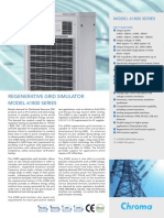 Regenerative Grid Simulator Model 61800 Series