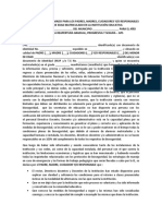 Consentimiento Informado para Padres de Familia o Acudientes Julio 2021