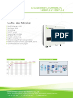 Growatt 8000TL3-S/9000TL3-S/ 10000TL3-S/11000TL3-S: Leading - Edge Technology