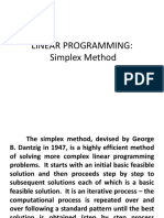 1 Simplex Method