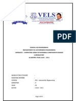 COMPUTER AIDED AUTOMOBILE COMPONENTS DESIGN Lab Manual