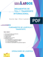 Módulo 4 - Fundamentos de Logística y Transporte