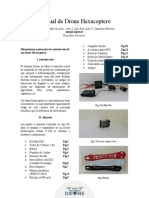 Manual de Armado Del Drone Hexacoptero F550