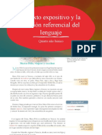 El Texto Expositivo y La Función Referencial Del Lenguaje