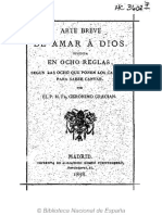 Arte Breve de Amar A Dios-Gracian 1878