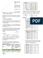 Medidas de Tendencia Central Ejercicios Resueltos y Complementarios