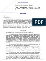 Petitioner Respondents: Republic of The Philippines, Ildefonso Alejandre and Zenaida Ferrer Alejandre