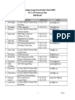 ATSPT Workshop: Yavapai Prescott Indian Tribe & CYMPO Oct. 17, 2011 From 8 A.M. Noon Invitees List