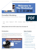 Getting Started With The NVIDIA Jetson Nano Developer Kit - DroneBot Workshop