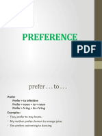 PREFERENCE