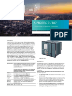 Siprotec 7ut87 Profile