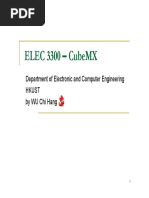 Elec 3300 - Cubemx: Department of Electronic and Computer Engineering Hkust by Wu Chi Hang