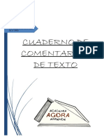 Comentario de Texto Acceso Universidad +25