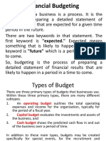 A6 - Financial Budgeting