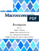 Macroeconomía y Políticas - Examen 2