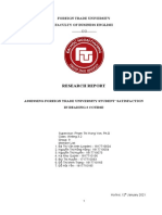 NHÓM 9 - Assessing Foreign Trade University Students' Satisfaction in Reading 2 Course