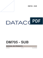 204-0069-14 - DM705-SUB - Manual Do Produto