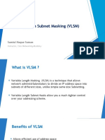 Variable Length Subnet Masking (VLSM) : Samiul Haque Suman